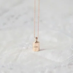 Sale Mon Petit Poids Sautoir personnalisable plaqué or jaune