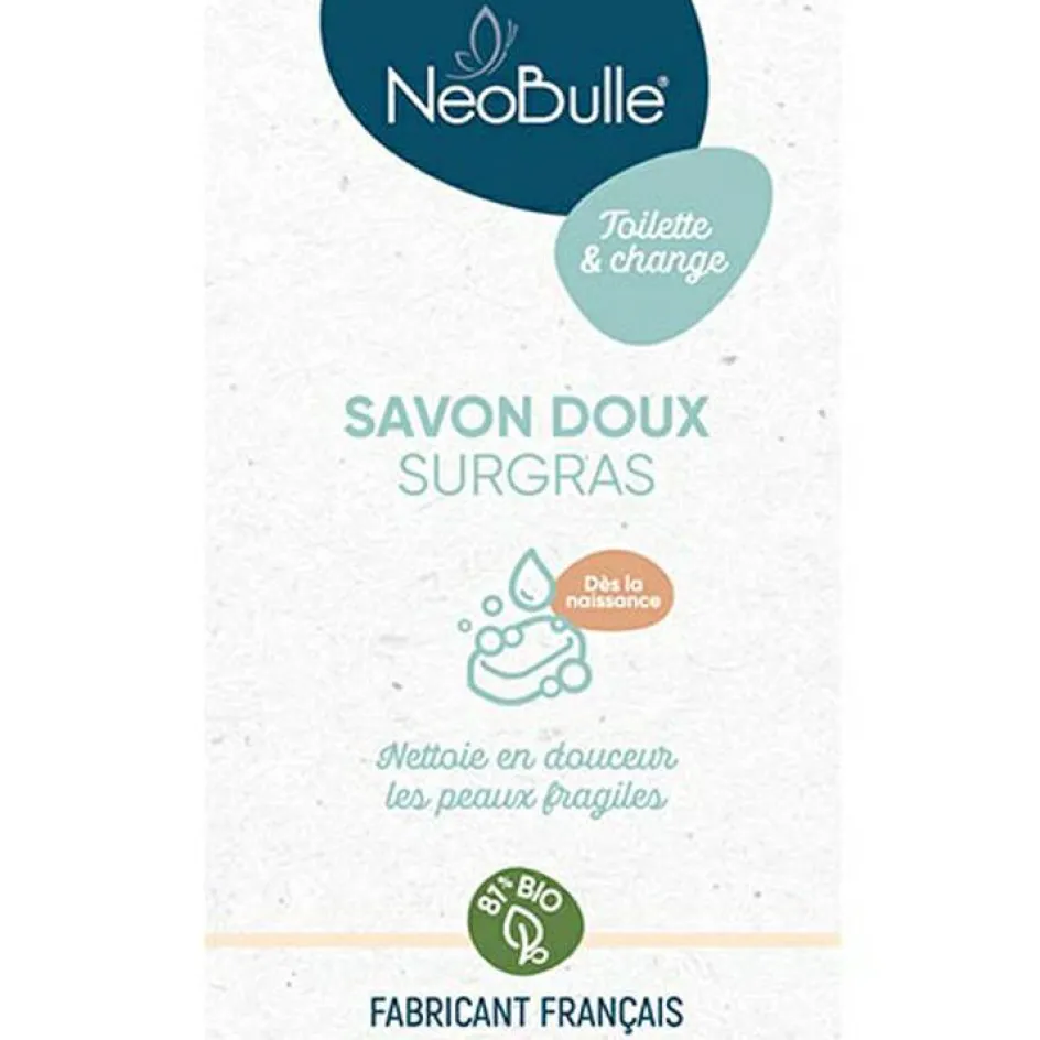 Sale NéoBulle Savon Doux Surgras pour peaux sensibles bio (100 g)