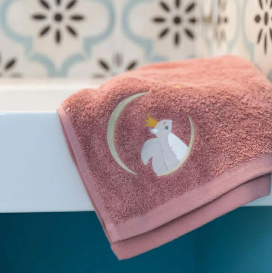 Serviette de bain brique écureuil (70 x 140 cm)|L'oiseau bateau Best