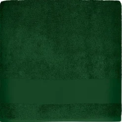 Clearance L'oiseau bateau Serviette de bain dino vert forêt personnalisable (70 x 140 cm)