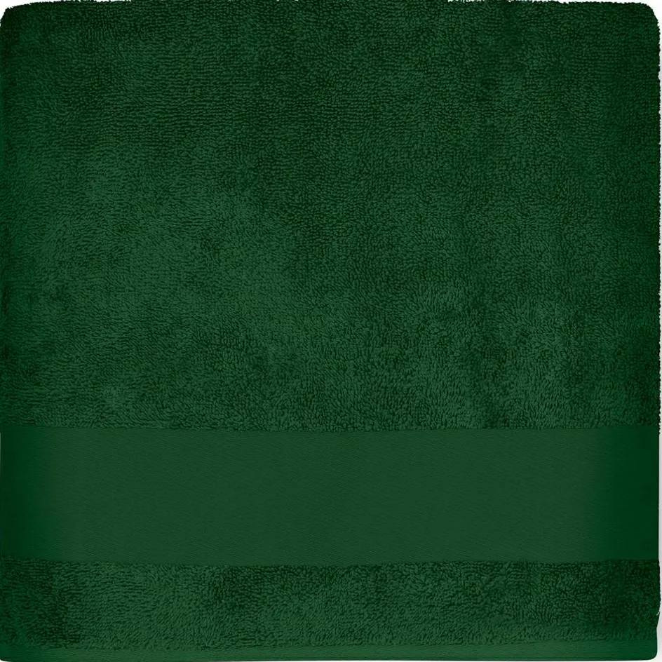 Clearance L'oiseau bateau Serviette de bain dino vert forêt personnalisable (70 x 140 cm)