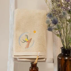 Discount L'oiseau bateau Serviette de bain jaune pâle Daim (50 x 100 cm)