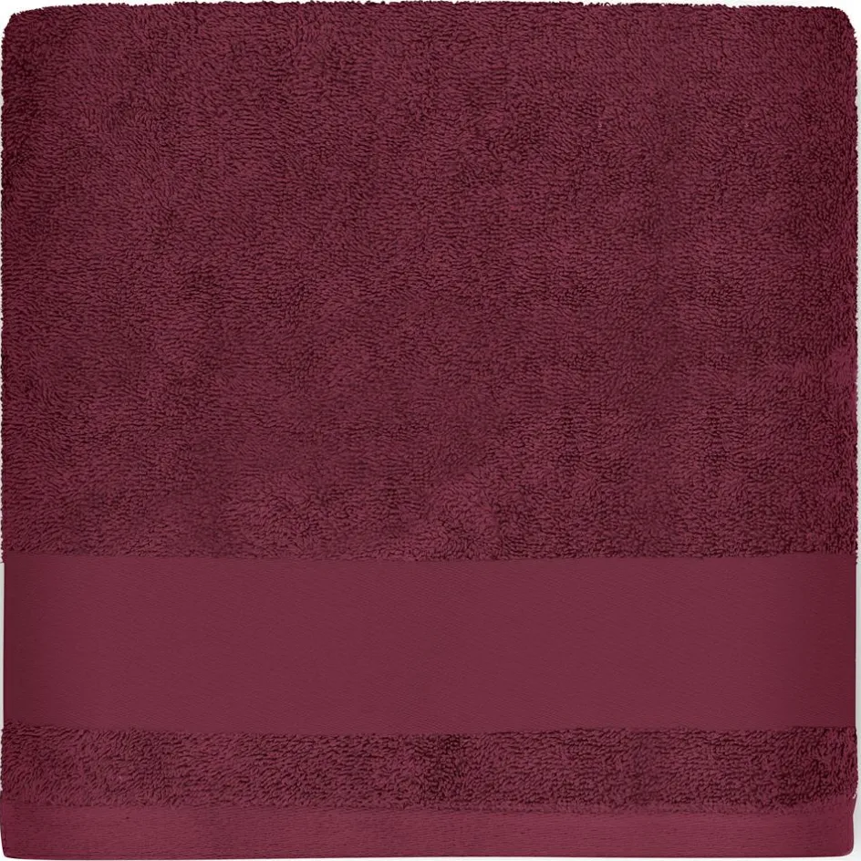 Serviette de bain souris framboise (70 x 140 cm)|L'oiseau bateau Outlet