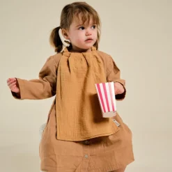 Serviette de cantine Gaze Camel|Atelier Wagram Hot