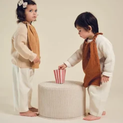 Serviette de cantine Gaze Camel|Atelier Wagram Hot