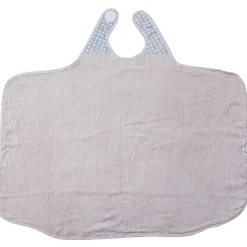 New Baby to Love Serviette tablier de bain papillon grise Etoile (108 x 107 cm)