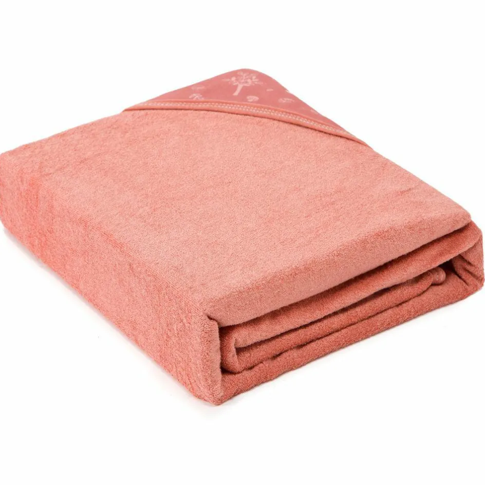Baby to Love Serviette tablier de bain papillon Pink Forest Bambou