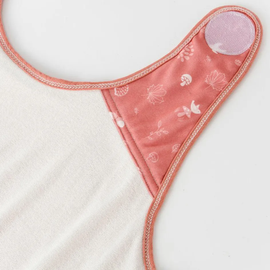 Baby to Love Serviette tablier de bain papillon Pink Forest Bambou