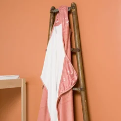 Baby to Love Serviette tablier de bain papillon Pink Forest Bambou