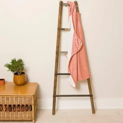 Baby to Love Serviette tablier de bain papillon Pink Forest Bambou