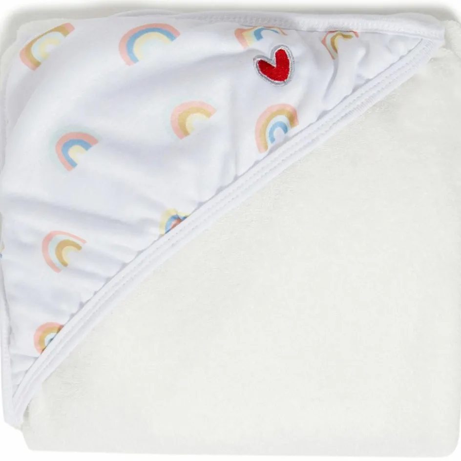 Serviette tablier de bain papillon Arc-en-ciel (108 x 107 cm)|Baby to Love Hot
