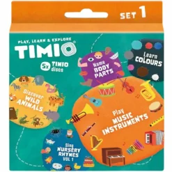 Clearance Timio Set 1 de 5 disques pour lecteur éducatif d'audio et de musique