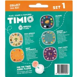 Clearance Timio Set 1 de 5 disques pour lecteur éducatif d'audio et de musique