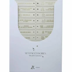 Set accessoires tableau des motivations grège|Zakuw Outlet