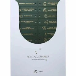 Outlet Zakuw Set accessoires tableau des motivations vert
