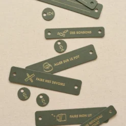 Outlet Zakuw Set accessoires tableau des motivations vert