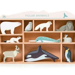 Set animaux en bois Animaux polaires|Tender Leaf Outlet