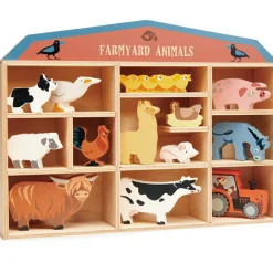 Discount Tender Leaf Set animaux en bois Ferme