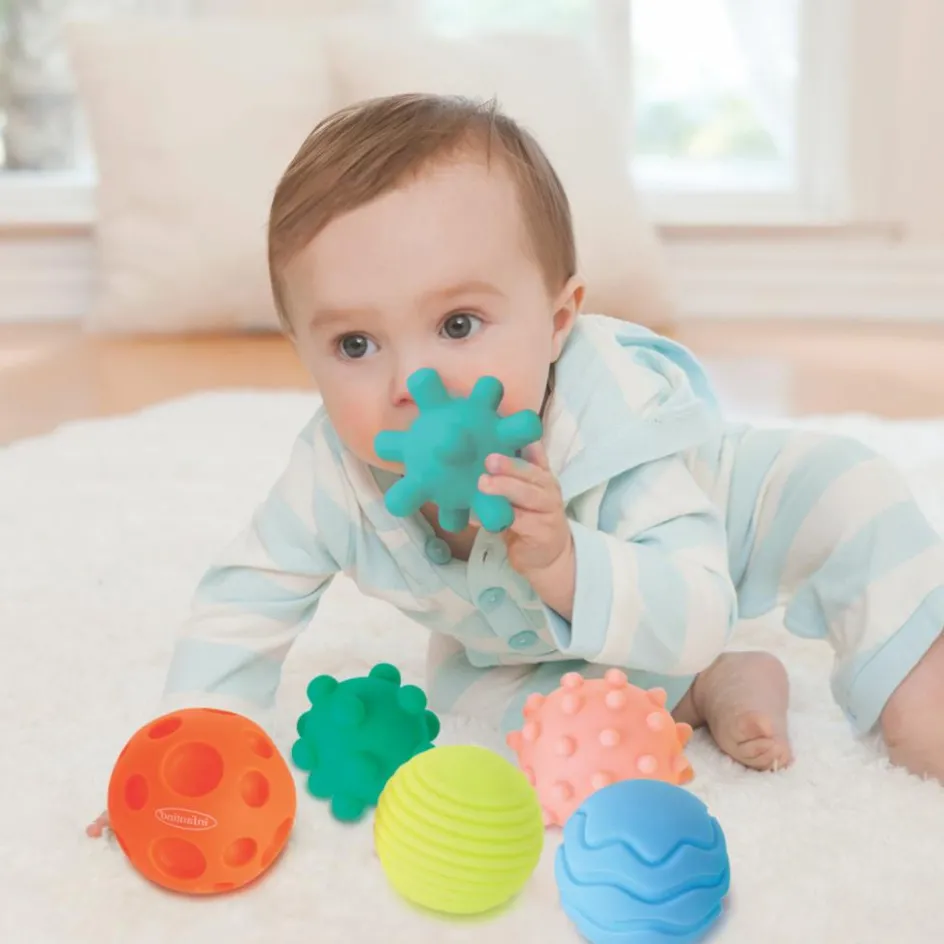 Infantino Set de 6 balles sensorielles