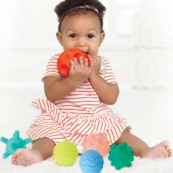 Infantino Set de 6 balles sensorielles