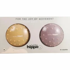 Set de 2 balles sensorielles brun rosé et chamois|Find that hippo Discount