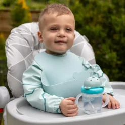 Hot TUM TUM Set de 2 bavoirs Bleu