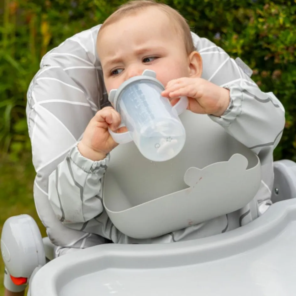 Clearance TUM TUM Set de 2 bavoirs Gris