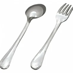 Set de 2 couverts bébé Louis XVI personnalisable dans son coffret (métal argenté)|Daniel Crégut Best