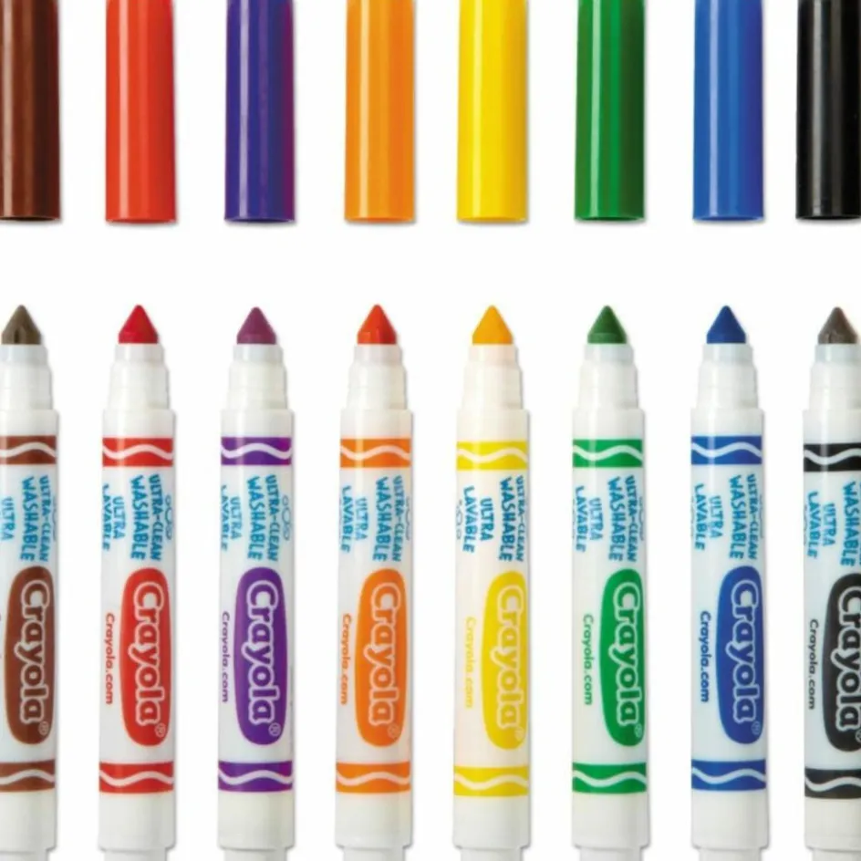 Set de 8 Feutres à l'eau Crayola pour Coloritable|DBKids Best