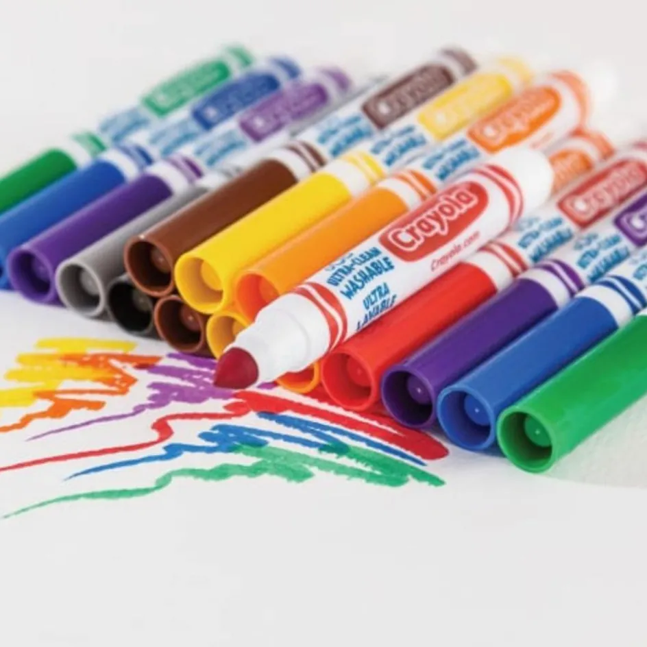 Set de 8 Feutres à l'eau Crayola pour Coloritable|DBKids Best
