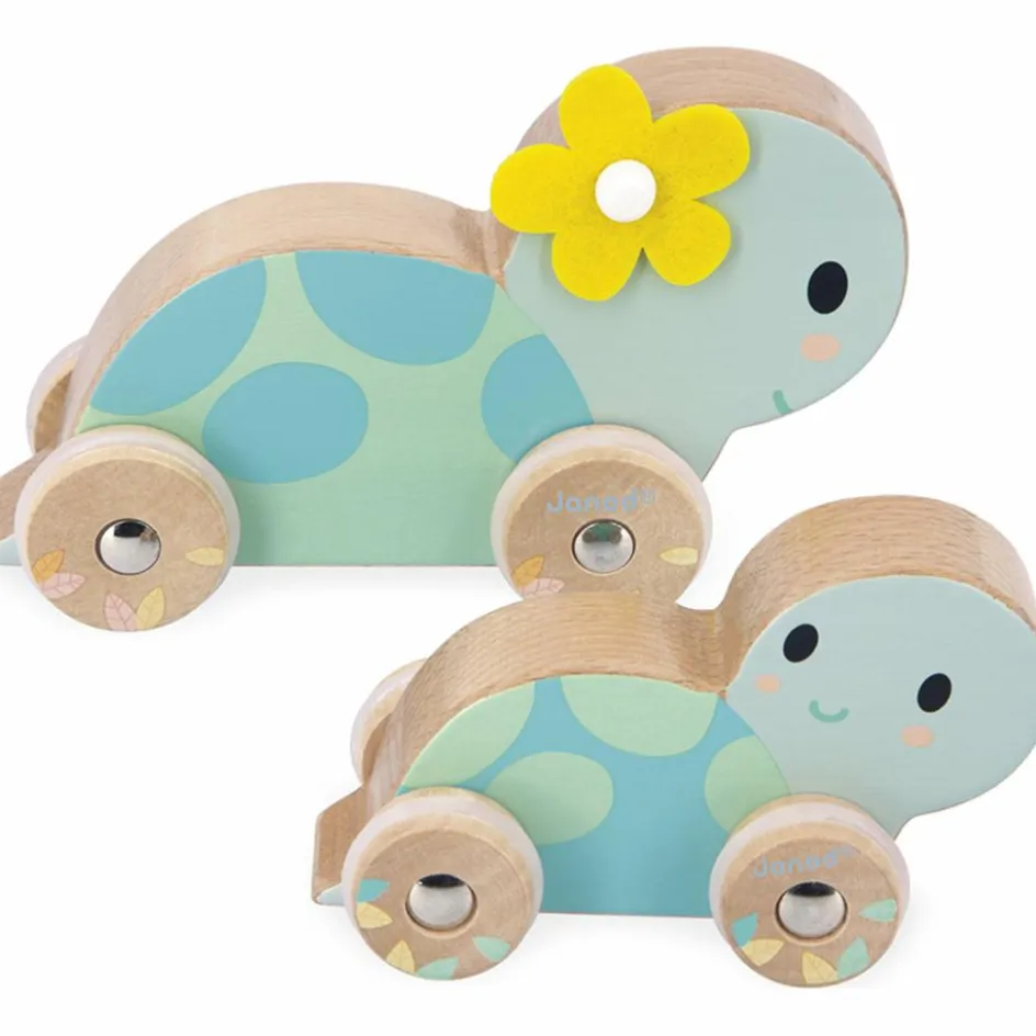 Set de 2 tortues à pousser Pure|Janod Hot