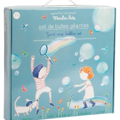 Set de bulles géantes Aujourd'hui c'est mercredi|Moulin Roty Discount