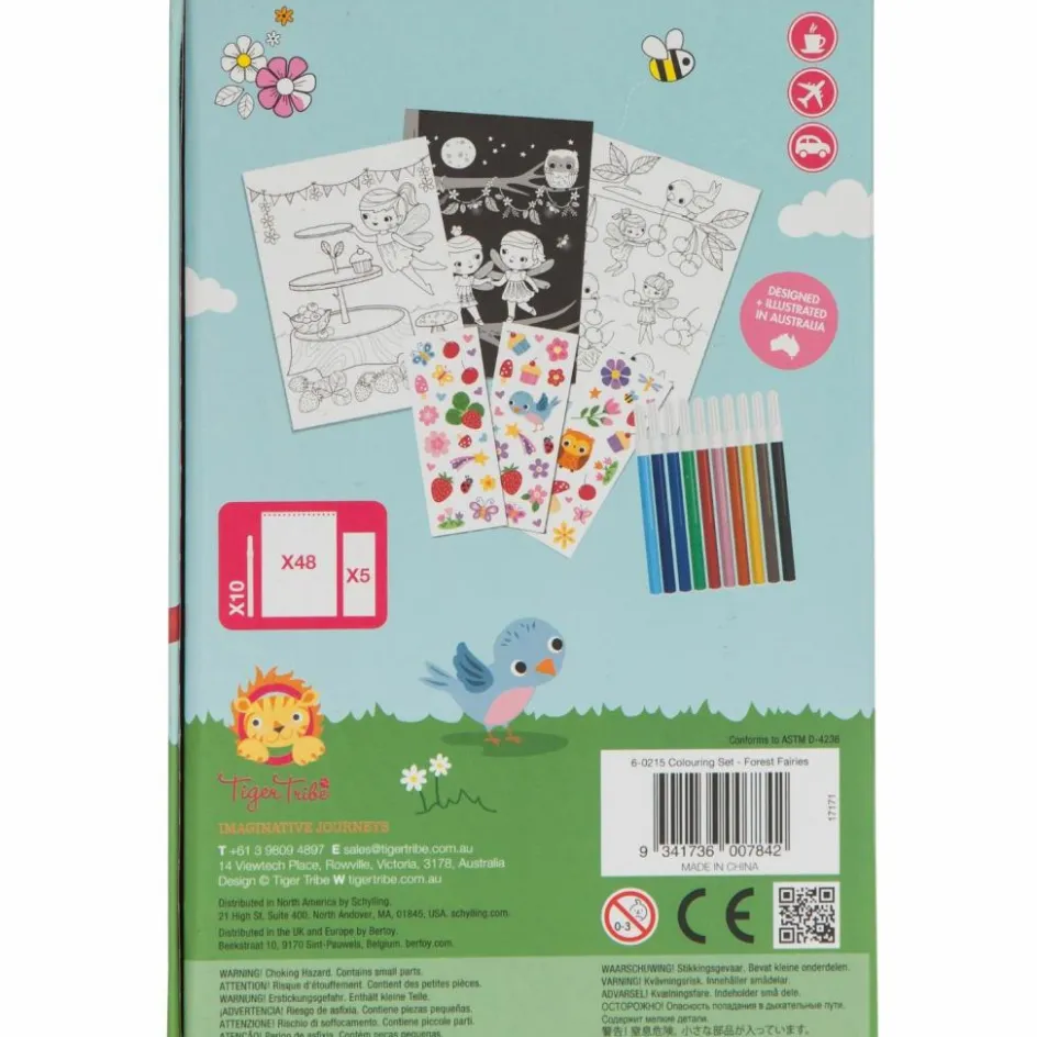 Set de coloriage fées de la forêt|Tiger Tribe Sale