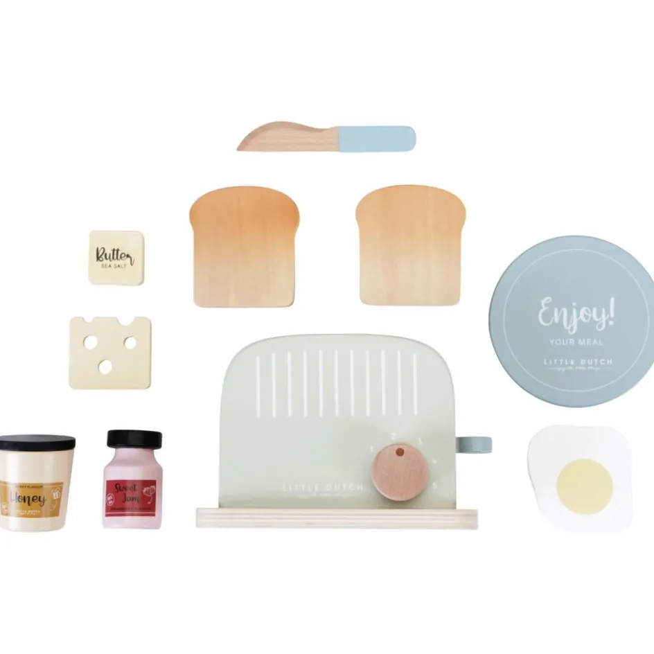 Best Little Dutch Set de grille-pain en bois FSC