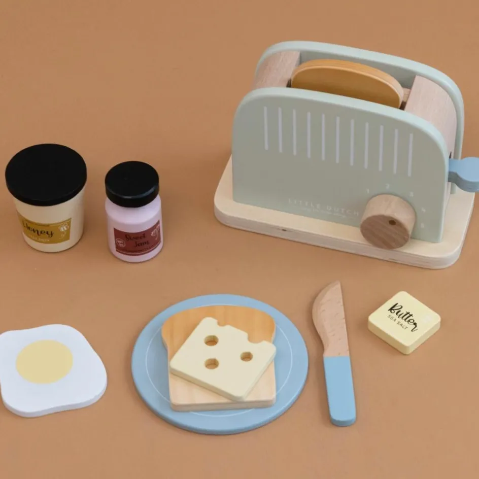 Best Little Dutch Set de grille-pain en bois FSC