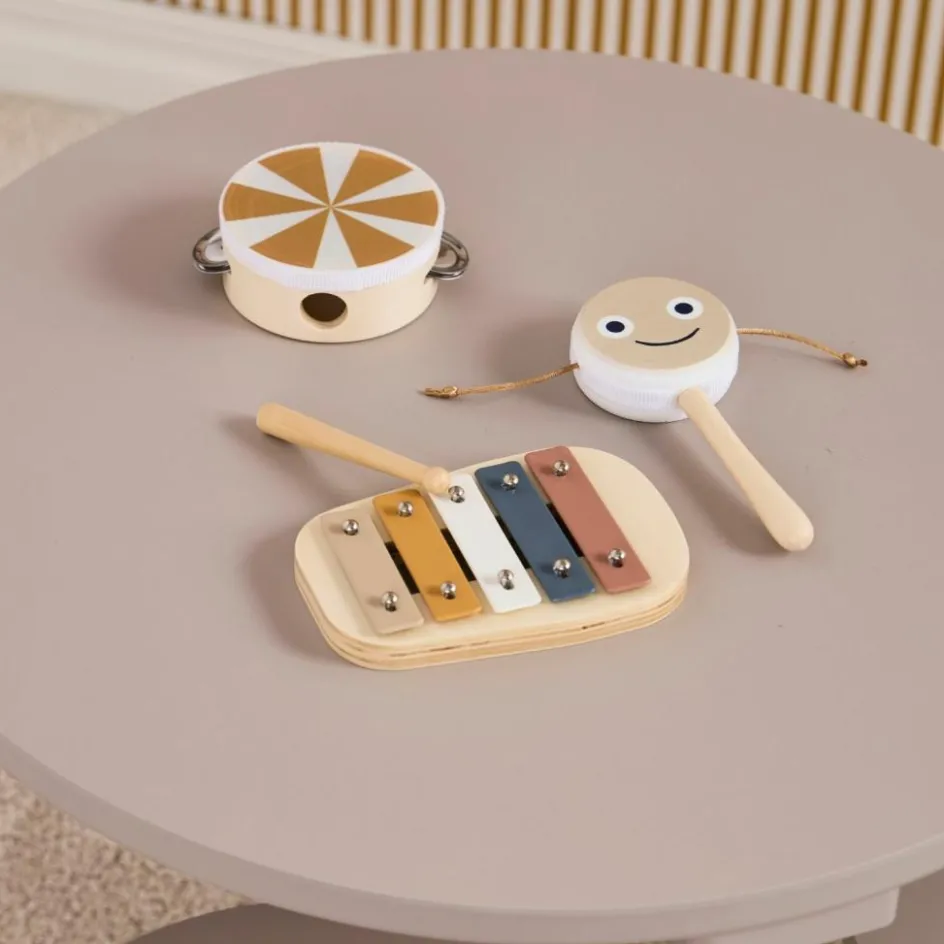 Best Kid's Concept Set de musique Marron (3 pièces)