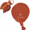 Set de naissance doudou et anneau de dentition terracotta (personnalisable)|Les Griottes Online