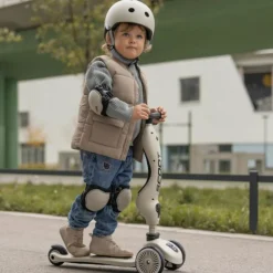 Best Scoot and ride Set de protection Ash XXS