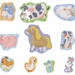 Sale Hape Set de puzzles Les animaux de la ferme