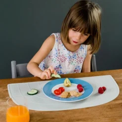 Set de table Arc-en-ciel Gris clair|Kindsgut New