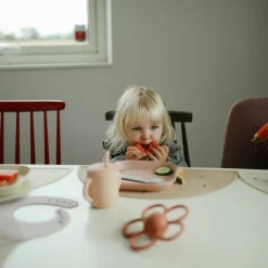 Best Mushie Set de table en silicone Rocket