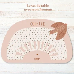 Charlie et Suzie Set de table Paloma Baies sauvages personnalisable