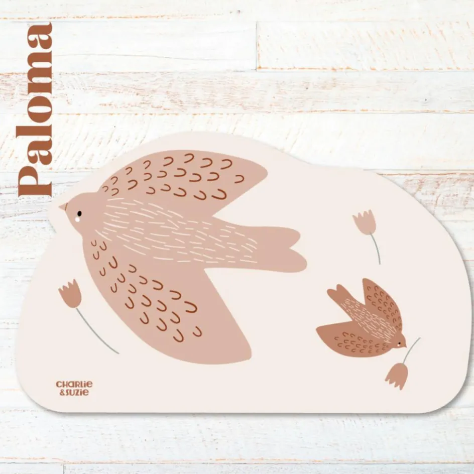 Sale Charlie et Suzie Set de table Paloma Palombes personnalisable