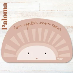 Discount Charlie et Suzie Set de table Paloma soleil personnalisable