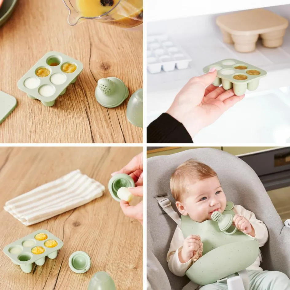 Online Babymoov Set grignoteuse et moules en silicone
