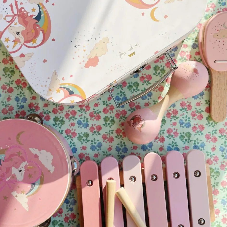 Outlet Konges Slojd Set instruments musique Licorne (4 pièces)