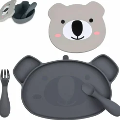 Set repas en silicone Koala (4 pièces)|TUM TUM Discount
