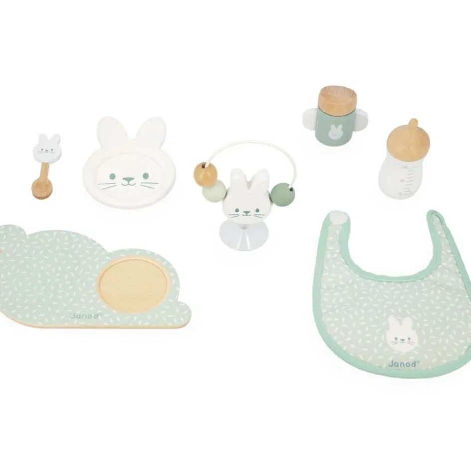 Set repas Zen en bois pour poupon|Janod Best