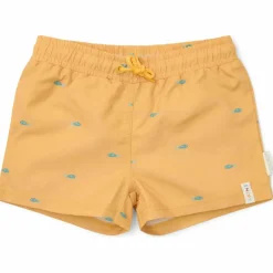 Short de bain Seashells Sunny Yellow (3-4 ans)|Little Dutch Outlet