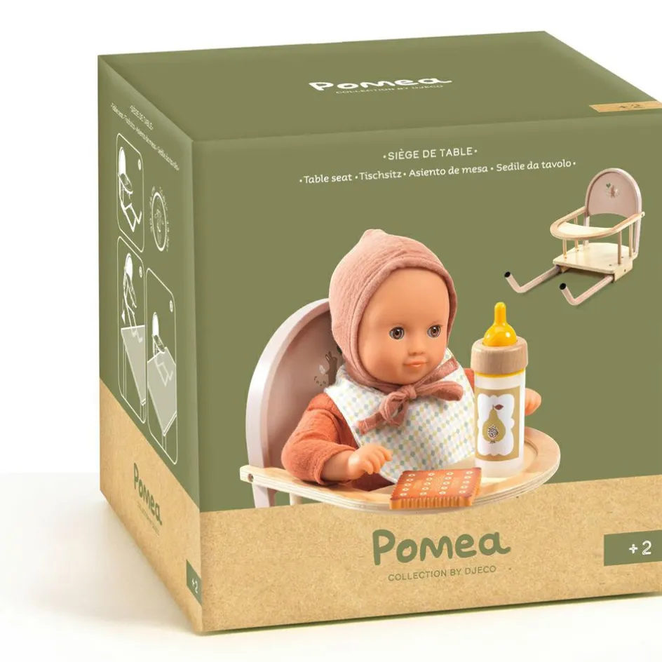 Siège de table Pomea pour poupée|Djeco New